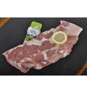 Poitrine d'agneau avec os
