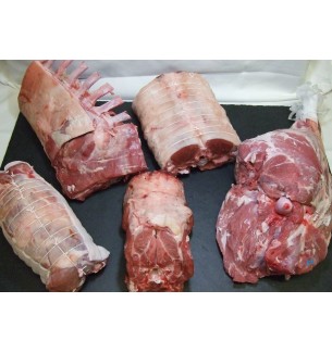 Colis d'un demi agneau